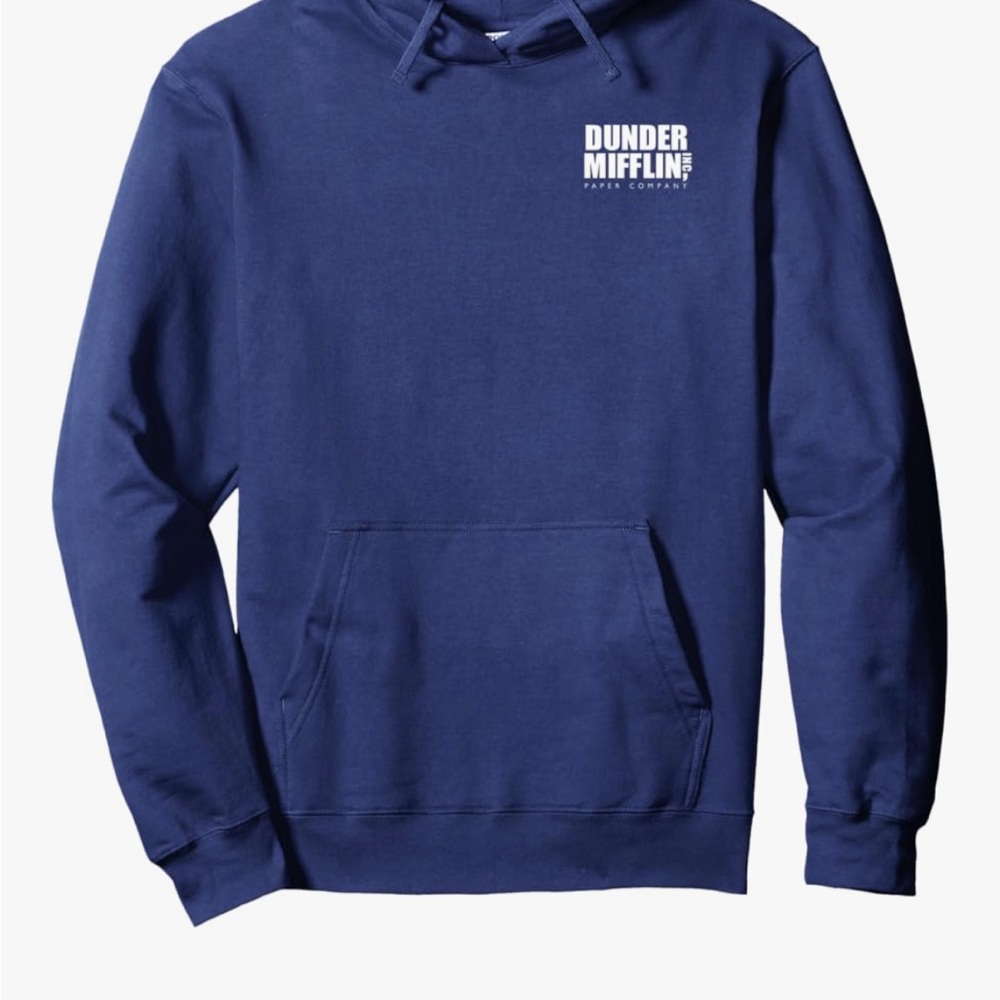 Dunder Mifflin Blue Hoodie